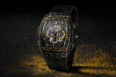 hublot spirit of big bang golden tiger|Hublot big bang chronograph.